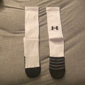 Game worn rugby socks, also worn to gym